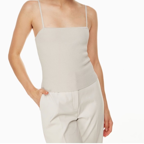 Aritzia - Babaton Sculpt Knit Cami Tank - Picture 1 of 8